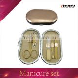 MS1768 color stainless steel gold hot sale custom manicure pedicure kit