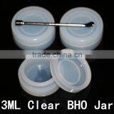 Vaporizer Oil Silicone Jars Dab Containers 3ml Clear Silicone Bho Container Silicone Dab Wax Jars thumbnail-6