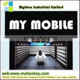 2014 Kiosk for phone, display showcase for electronic, product mall phone kiosk mobile phone display units