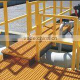 "Fiberglass Reinforced Plastic Grating Ladders With Cage "