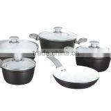Forged Aluminum 9PCS Ceramic Cookware Set C1124
