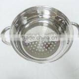 20cm Straight Shape Two Layers Stainless Steel Food Steamer thumbnail-3