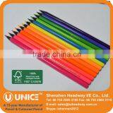 Black Wood Fluorescent Coloured Pencil; Fluorescent Lead Coloured Pencil Quality Choice thumbnail-3