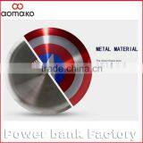 The Shield of Captain America Ultra Thin Li-polymer Battery Power Bank Factory Supply Captain America Power Bank thumbnail-6