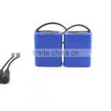 11.1V/12V 4400mAh 18650 li Ion High Rate Rechargeable Battery for Head Lamp, Font Light, LED Lighting thumbnail-2