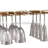 Best Decorative Hanging Wine Glass Rack for Kitchen thumbnail-4