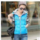The New Spring and Winter Short Down Padded Vest Ladies Slim Vest Waistcoat Dress Coats and Jackets Woman thumbnail-4