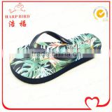 Custom beach rubber flip flops summer slippers