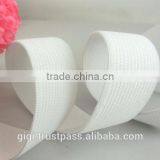 30mm Knitted Elastic, Knitted Elastic Tape, White Crochet Elastic Waistband thumbnail-2