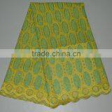 Cheap Swiss Voile Lace Fabric in Golden Materials With Sequins thumbnail-4