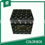 NEW STYLE CUBE SHAPE FOLDABLE COLOR BOXES WITH LITHO PRINTING thumbnail-3