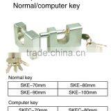 High Quality Rectangular Armoured Steel Padlock thumbnail-1