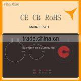 2015 Product Vietnam Style 3 Burner Induction Cooker and Ceramic Cooker,small Kitchen Stoves,Induction Cooktop 3 Cooking Zone