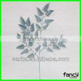 2013 New Design Glitter Powder Artificial Plastic Leaves