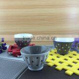Mini Ceramic Serving Bowl With Dot Design thumbnail-1