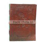 Printed Dragon Design Leather Embossed Journal Handmade Diary thumbnail-2
