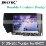 Aluminum Panel False Colors Function Mirror Image Small 5 Inch Tft Color Screen Lcd Monitor Intraoral Camera