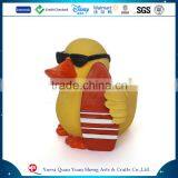 Yellow Rubber Duck Toy,Polyresin Yellow Duck Decoration,Minion Yellow Duck Ornament thumbnail-3