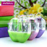 2016 Wholesale Cheap Promotion Gift 9pcs/set Apple Shape Manicure Set Quality Choice