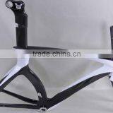 Carbon Fiber TT Bike Frameset&700c Time and Trial Bicycle Frame&3k/12k CarbonTriathlon Bicycle FM018