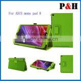 Book Leather Case, Stand Leather Case, Leather Flip Case for ASUS MeMo Pad 8 thumbnail-4