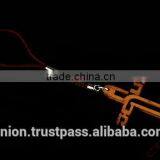 Olive Wood Jerusalem Cross Key Chain thumbnail-3