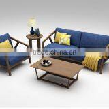 Solid Wood Frame High Quality Sofa Set thumbnail-3