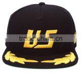 Custom Snapback Brim 6 Panel 3d Embroidery Snapback Hats thumbnail-2