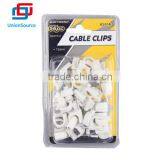 Round Cable Clip Round Plastic Round Nail Cable Clip