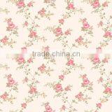 M-1553 Modern Pvc Natural Flower Wallpaper, Pvc Wallpaper for Interior Home Decoration thumbnail-1
