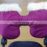 Kids Baby Pram Stroller Accessory Plush Hand Muff Waterproof Gloves Warmer Winter Gift thumbnail-2