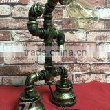Industrial Style Pipe Lights Steampunk Pipe Table Lamp Edison Lamp Robot thumbnail-2