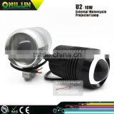 Waterproof Design 12-80V 10W U2 Motorcycle Led for Bicycle/Motorcycle/Car/Boat