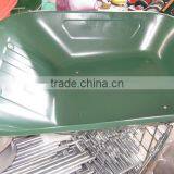 Dubai, France Market Hot Selling Construction Garden Wheelbarrow WB6400, 65L Capacity Buiding Small Hand Tools thumbnail-3