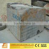 Black and Gold Marble Block