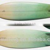 Newly Fiberglass Full Design Short Board Fun Board Painted Wood Coat Surfboard