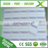 Free Design~~~!!! Plastic Plastic Business Card Sheet