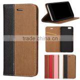 wood pattern flip PU leather phone case cover with card holder/slot for ZTE grand x2 3 plus axon7 nubia z 9 11 blade s v 6 a460