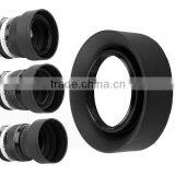 Best Price Digital Photo 3 Stage Collapsible Rubber 49mm Lens Hood thumbnail-1