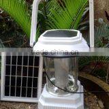 White colour IP67 Solar panel Lantern lamp,Super bright 18 PCS LED Lantern Lighting,1W Lantern Spotlight To Manila Philippines