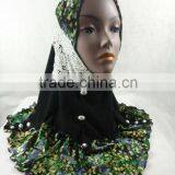 2014 New Muslim Hijab,whole Sale Muslim Hijab,latest Muslim Hijab With Flower, thumbnail-1