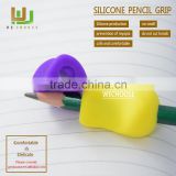 Wholesale custom colour silicone pencil grip descriptions useful for child development let drawing more relaxed