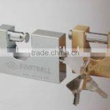 U Type Chrome Plated Steel Padlock thumbnail-1