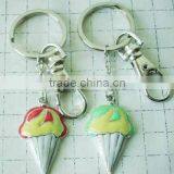 Our New Design Icecream SHAPE Metal Keychain