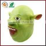 Hot Sale Funny Green Unique Rubber Halloween Shrek Vendetta Mask thumbnail-1