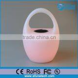 Wireless Color Changing Battery Operated Led Bluetooth Speaker Light Portable