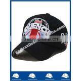Black Acrylic High Quality Embroidered Logo Small Order Accept Custom Baseball Cap and Hat thumbnail-1