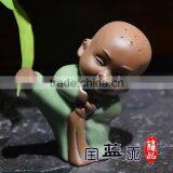 Gong fu Xiao zi ,Red Porcelain Gift Crafts Child Craft Toys thumbnail-1