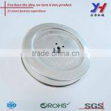 Precision punched Stainless steel lid with holes