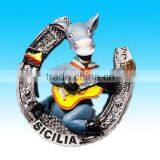 Hot Lovely Resin Donkey Fridge Magnet From Italy thumbnail-1